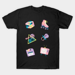 Made in the 80's - Retro Nostalgic 80's Style - 80's Aesthetic T-Shirt